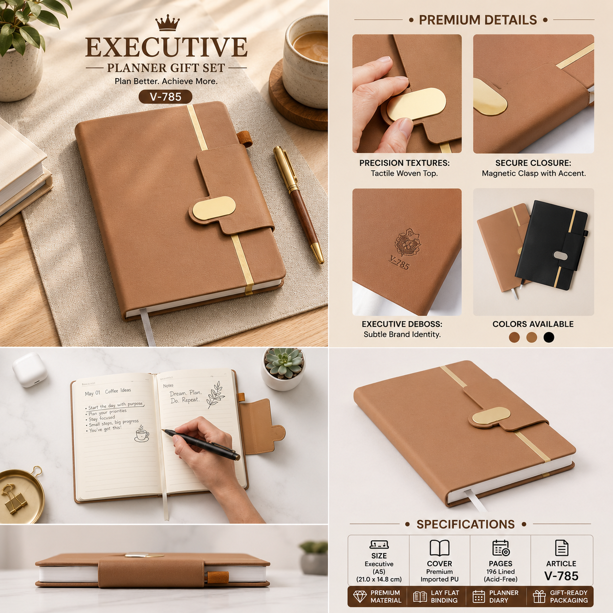 Executive Planner Gift Set V-785